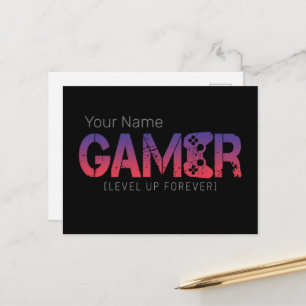 Cartes Pour Fêtes Annuelles Gamepad Gamepad Vintage