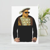 Cartes Pour Fêtes Annuelles Gangsta Henry VIII (Debout devant)