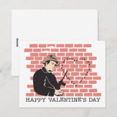 Cartes Pour Fêtes Annuelles Gangster Valentine's Day (Devant / Derrière)