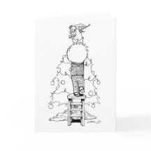 Garçon avec un ange de Noël