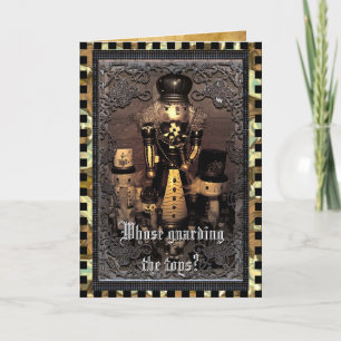 Cartes Pour Fêtes Annuelles Gardant les jouets personnalisables