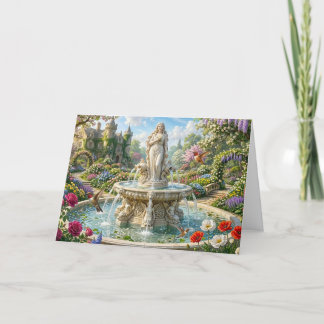 Cartes Pour Fêtes Annuelles Garden of Undying Memories