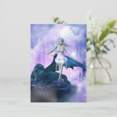 Cartes Pour Fêtes Annuelles Gardien céleste (Debout devant)