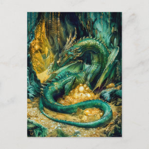 Cartes Pour Fêtes Annuelles Gardien Fafnir du trésor des Nibelungen