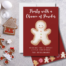 Gâteaux de Noël drôles au pain d'épices Mignonne C