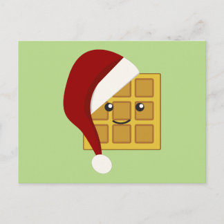 Cartes Pour Fêtes Annuelles gaufre de Noël