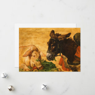 Cartes Pour Fêtes Annuelles Gavé et paresseux, modéré et industrieux