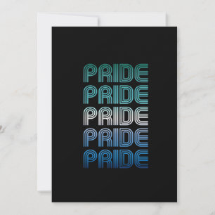 Cartes Pour Fêtes Annuelles Gay masculin Rétro Fierté Fierté