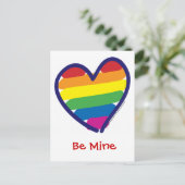 Cartes Pour Fêtes Annuelles Gay pride de la Saint Valentin (Debout devant)