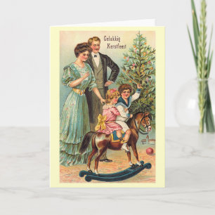 Cartes Pour Fêtes Annuelles "Gelukkig Kerstfeest"