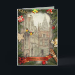 Cartes Pour Fêtes Annuelles Gelukkige Kerst - Anton Pieck<br><div class="desc">Une ville néerlandaise en Hollande - Je possède tous les designs Anton Pieck que j'ai collectés au fil des ans,  et certains que j'ai hérité et aujourd'hui j'ai incorporé ces modèles avec mes propres graphiques. Profite.</div>
