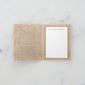 Cartes Pour Fêtes Annuelles Gentil Thanksgiving mignon ajouter du sentiment (Intérieur)