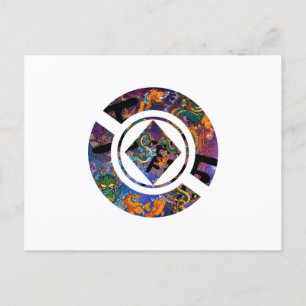 Cartes Pour Fêtes Annuelles GéoDesign japonais