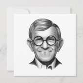 Cartes Pour Fêtes Annuelles George Burns (Devant)