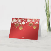 Cartes Pour Fêtes Annuelles German Christmas (Dos)