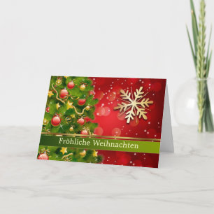 Cartes Pour Fêtes Annuelles German de Christmas