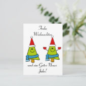 Cartes Pour Fêtes Annuelles German Greetings (Debout devant)