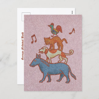 Cartes Pour Fêtes Annuelles German Medieval Band: Geh Bremen! 