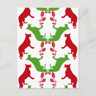 Cartes Pour Fêtes Annuelles German Shepherd