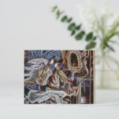 Cartes Pour Fêtes Annuelles Ghost Carousel Horaires Joyeux Parcours à Seattle (Debout devant)