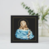 Cartes Pour Fêtes Annuelles Gian Lorenzo Bernini Bust of Christ 1679 (Debout devant)