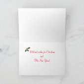 Cartes Pour Fêtes Annuelles Ginger Pread House Labradors Peinture (Intérieur)