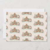 Cartes Pour Fêtes Annuelles Gingerbread Cookies Christmas  (Dos)