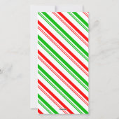 Cartes Pour Fêtes Annuelles Gingerbread Hommes Salutations photo (Dos)