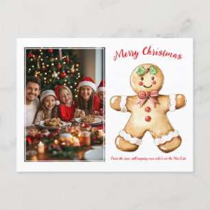 Cartes Pour Fêtes Annuelles Gingerbread Salutations Photo