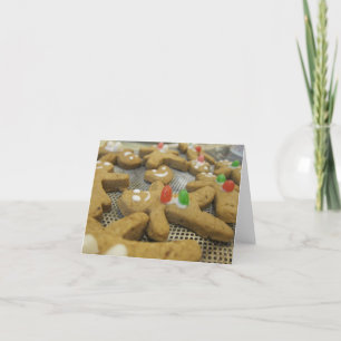 Cartes Pour Fêtes Annuelles gingerbreadmen
