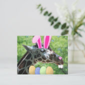 Cartes Pour Fêtes Annuelles Girafe de l'Est (Debout devant)