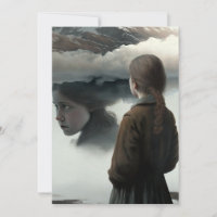 Girl with clouds