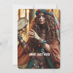 Cartes Pour Fêtes Annuelles Gitana