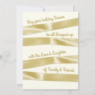 Cartes Pour Fêtes Annuelles Gîtes de vacances d'or Salutation photo