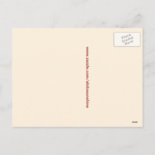 Cartes Pour Fêtes Annuelles Give Thanks for Vegans (Dos)