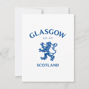 CARTES POUR FÊTES ANNUELLES GLASGOW, ÉCOSSE