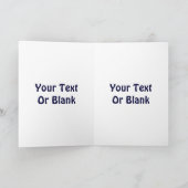 Cartes Pour Fêtes Annuelles Gleðileg Jól - Caribou bleu (rennes) (Intérieur)