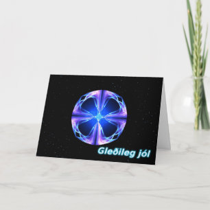 Cartes Pour Fêtes Annuelles Gleðileg Jól - Polaris