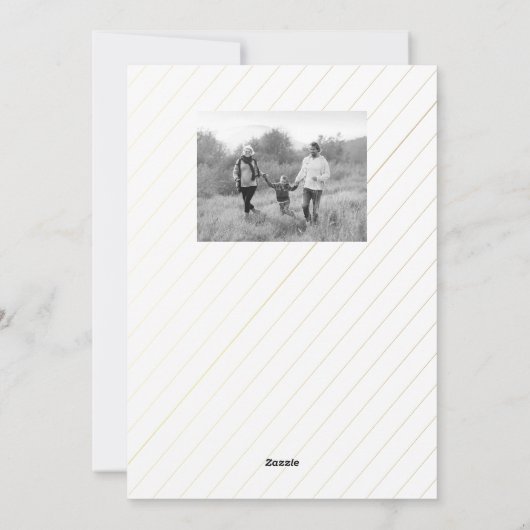 Cartes Pour Fêtes Annuelles Glittery Chefs (Dos)