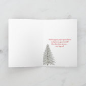 Cartes Pour Fêtes Annuelles Globe de neige de Noël (Intérieur)