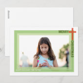 Cartes Pour Fêtes Annuelles Gloire (Devant / Derrière)