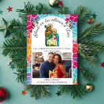 Cartes Pour Fêtes Annuelles Gloire espagnole à Dieu dans le plus grand Noël<br><div class="desc">Envoyez des salutations de Noël chrétiennes chaleureuses et sincères cette saison de fêtes avec notre Carte de Noël espagnole Gloria a Dios en las Alturas (Gloire à Dieu dans le plus haut). Cette carte magnifiquement conçue présente une crèche en vitrail vintage avec deux colombes blanches, encadrées dans une élégante arche...</div>