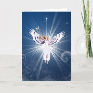 Cartes Pour Fêtes Annuelles Gloria Christmas Angel