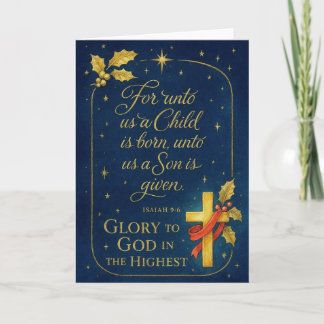 Cartes Pour Fêtes Annuelles Glory to God