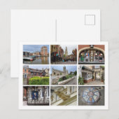 Cartes Pour Fêtes Annuelles Gloucester (Devant / Derrière)