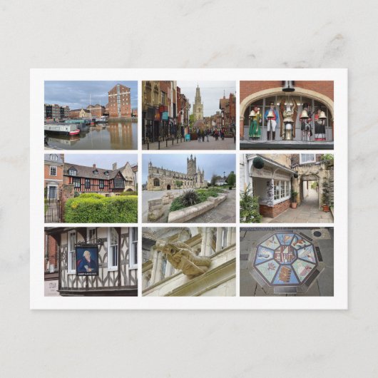 Cartes Pour Fêtes Annuelles Gloucester (Devant)