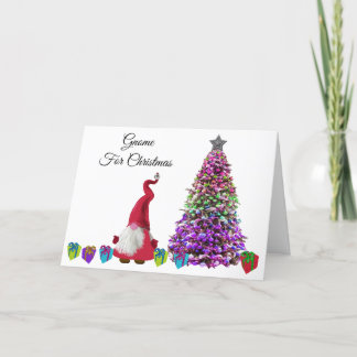 Cartes Pour Fêtes Annuelles Gnoel the Scandi Gnome - Gnome pour Noël