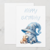 Cartes Pour Fêtes Annuelles Gnome Cocker Spaniel (Devant / Derrière)