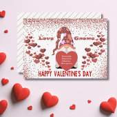 Cartes Pour Fêtes Annuelles Gnome d'amour Joyeuse Saint-Valentin