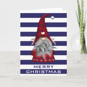 Cartes Pour Fêtes Annuelles Gnome de Christmas
